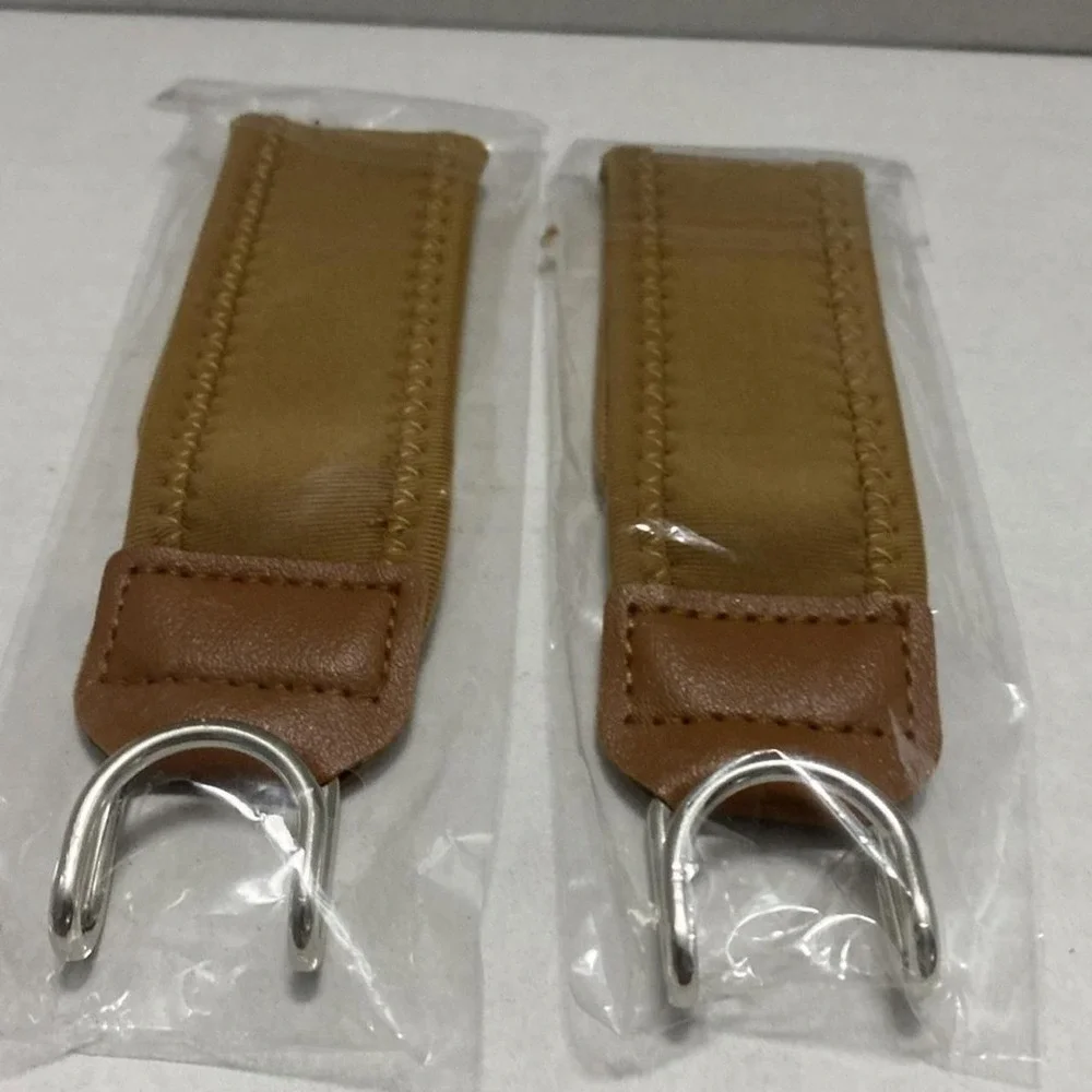 Tactical Metal Hook Elastic Belt Buckle-Less Invisible Waist Belt Closure Qty 2